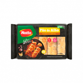 PAO DE ALHO NATTO 300G, TRADICIONAL, .